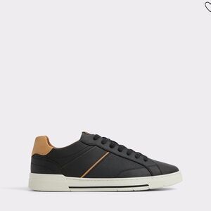 Aldo Black and Tan Sneakers Minimalist Design